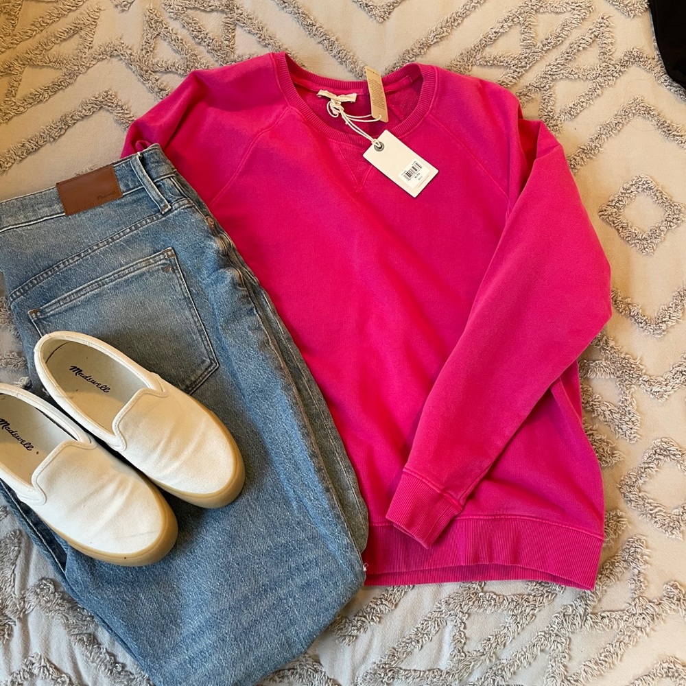 Lucky Brand crew neck sweatshirt